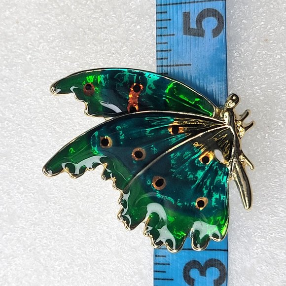 Butterfly Brooches- Set of Two - Picture 12 of 14